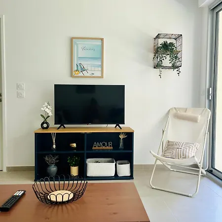 Apartment 2 Pieces Avec Piscine Villeneuve-Loubet